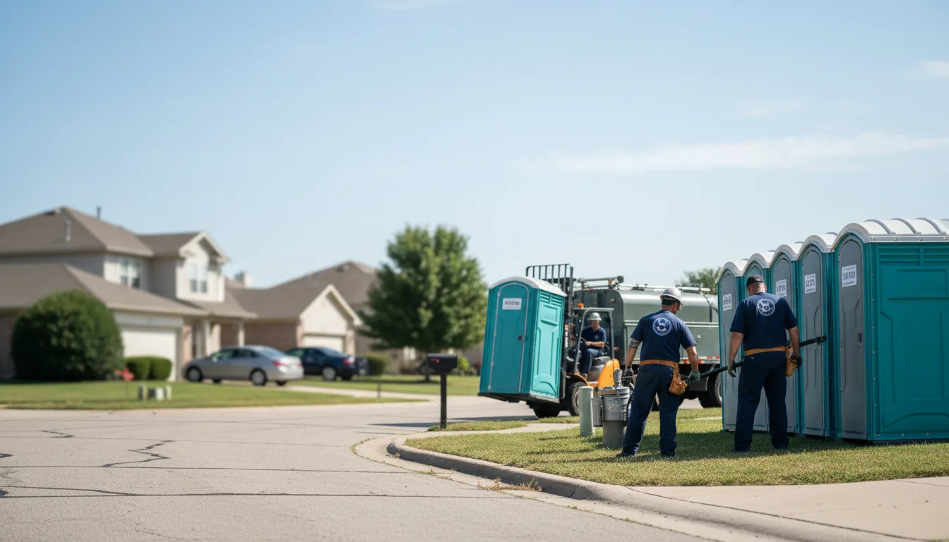 Porta Potty Rental in Harpersville, AL near me